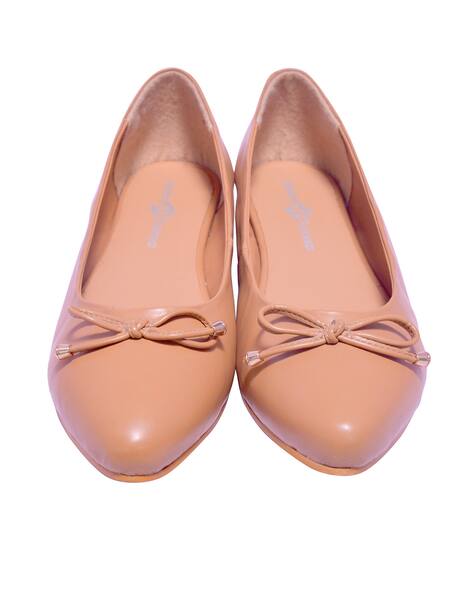 Solid Ballerinas Flat Shoes