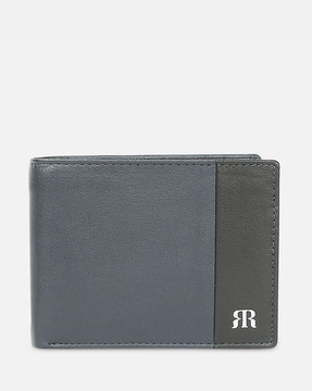 Buy Raymond Blue Leather Bi-Fold Wallet for Men at Best Price
