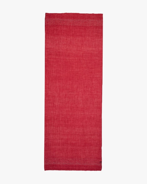 Embellished Cashmere Silk Stole Price in India