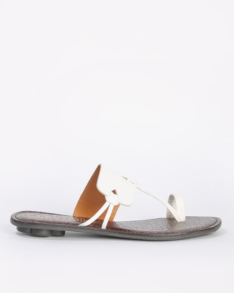 Buy White Flat Sandals for Women by Anna Claire Online | Ajio.com