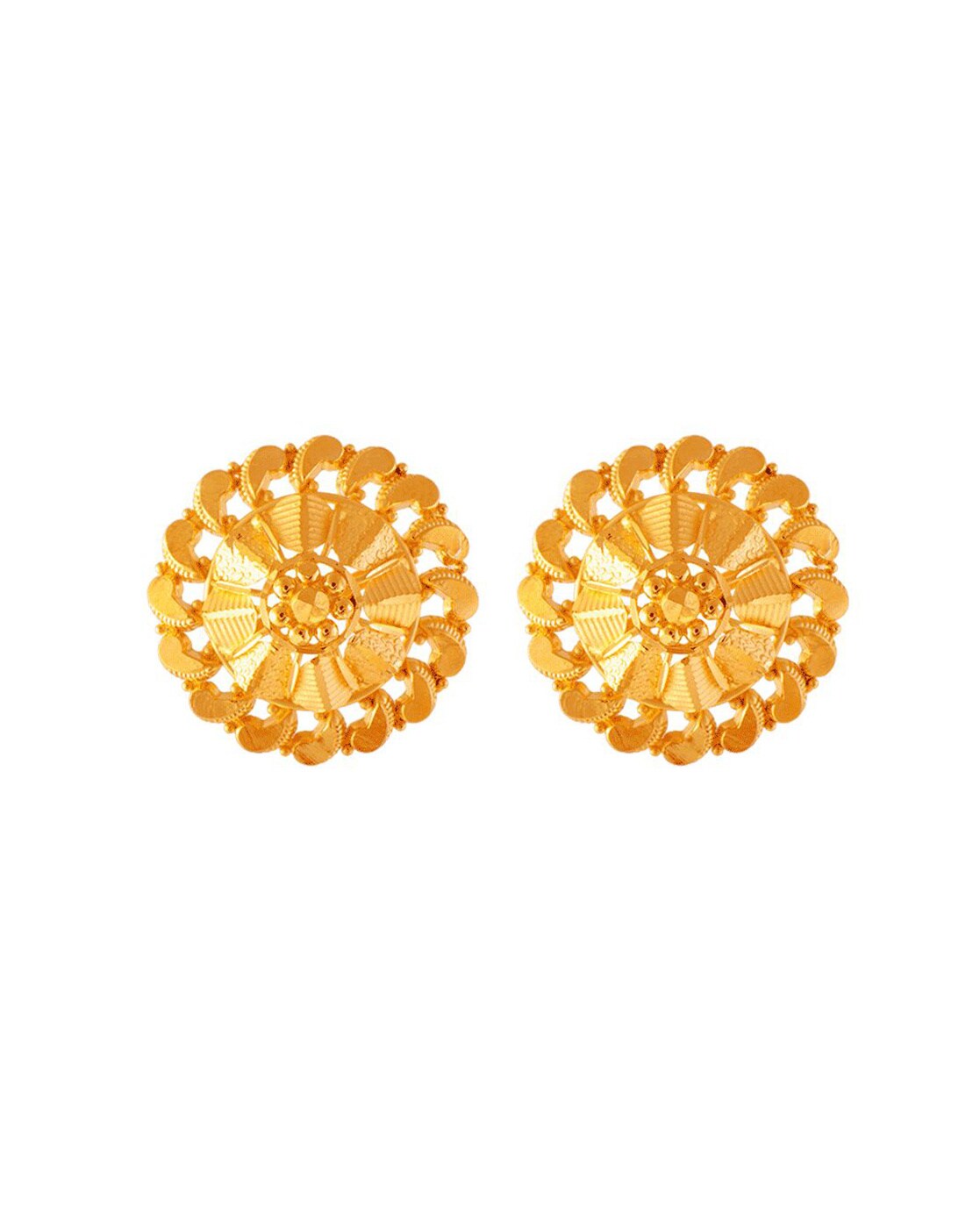 Dainty gold earrings adorned with... - P.C. Chandra Jewellers | Facebook