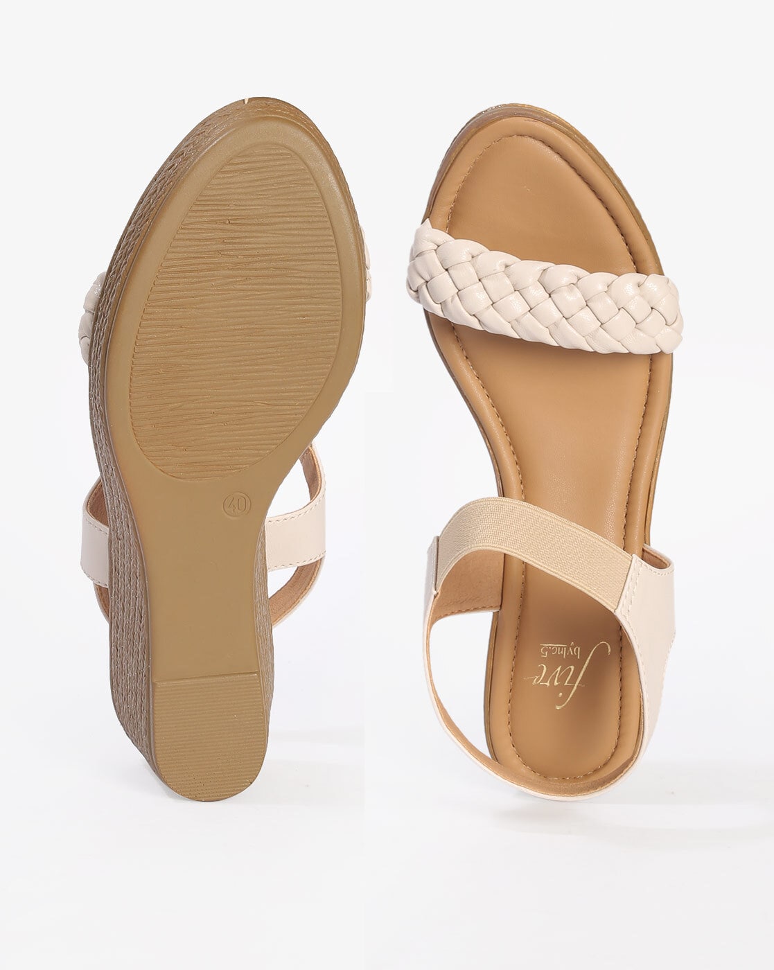 Buy Bronze Flat Sandals for Women by Five By Inc.5 Online | Ajio.com