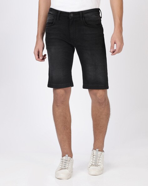 Buy Black Wash Shorts & 3/4ths for Men by Wrangler Online 