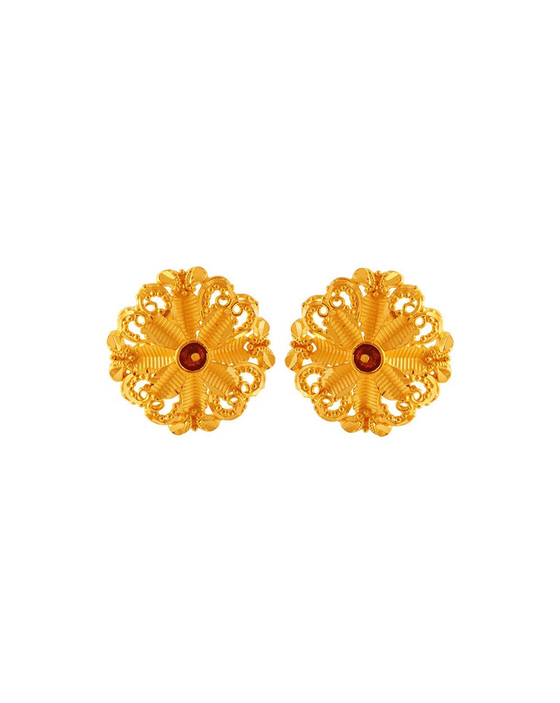 24 carat gold plated ad earring – rajgharanagold