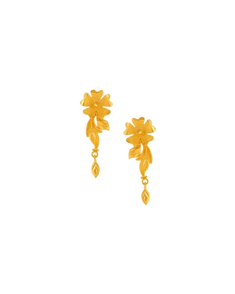 Latest Gold Earring Designs Online | PC Chandra Jewellers