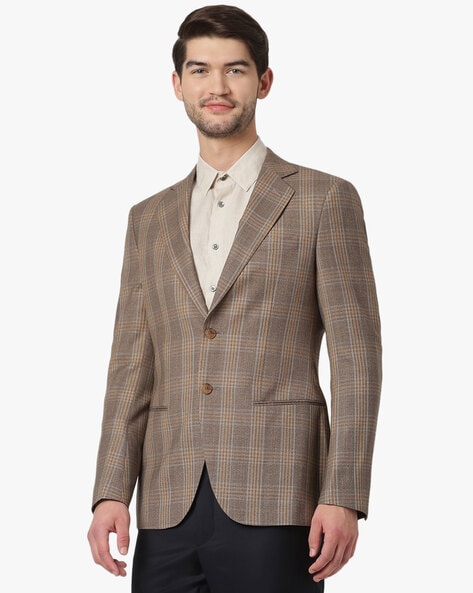 Buy Brown Blazers Waistcoats for Men by GIORGIO ARMANI Online