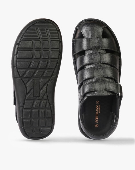 APNI DUKAN Mens Causal Sandals (Black)