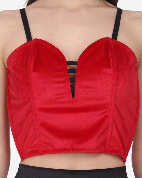 Buy Red Bras for Women by Da Intimo Online