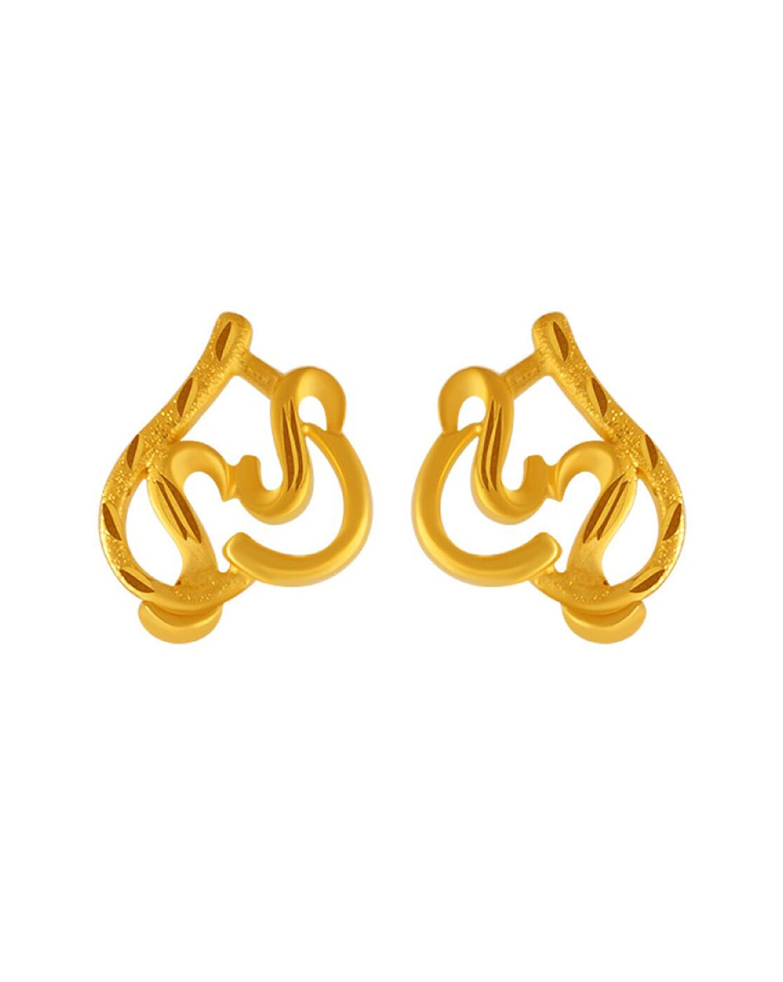 Bali Earrings | Buy Gold And Diamond Bali Earrings Online