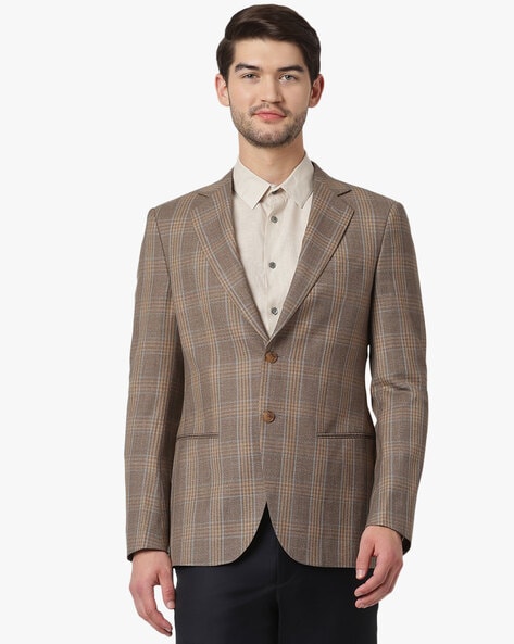 Buy Brown Blazers Waistcoats for Men by GIORGIO ARMANI Online