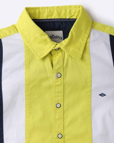 Colourblock Slim Fit Shirt view 3