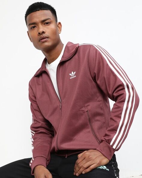 adidas mens burgundy tracksuit