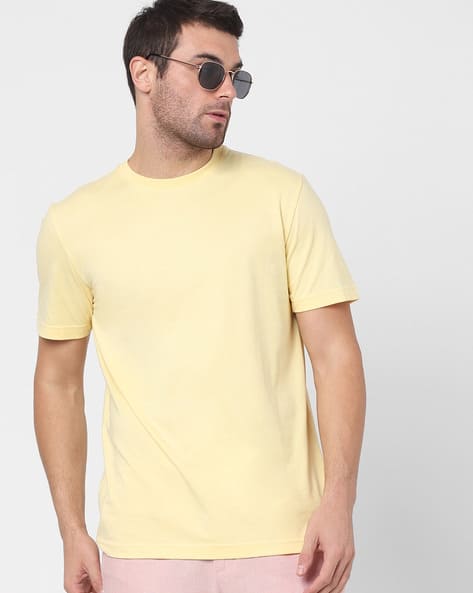 Organic Cotton T Shirt Homme Simons Buy Yellow Tshirts For Men By