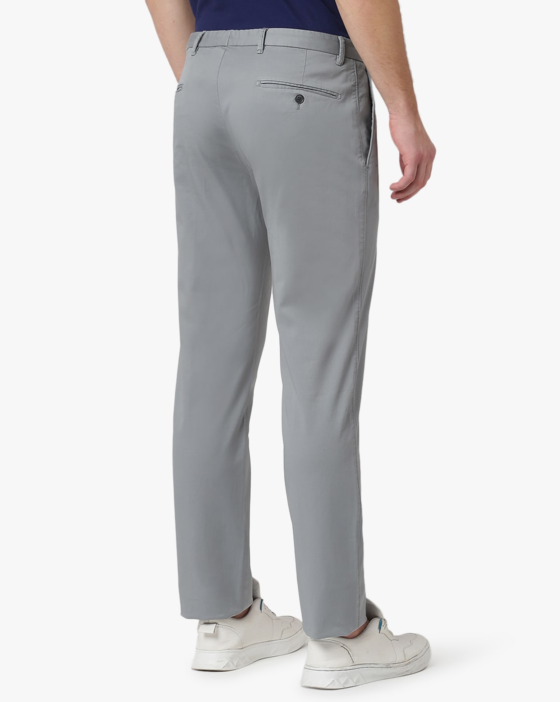 Buy Blue Trousers & Pants for Men by LA MODE Online | Ajio.com