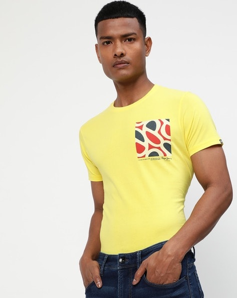 Pepe Jeans Typographic T shirt – Apparel For Less