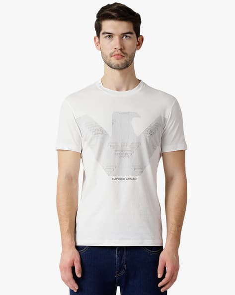 Maxi Logo Cotton Regular Fit T-Shirt