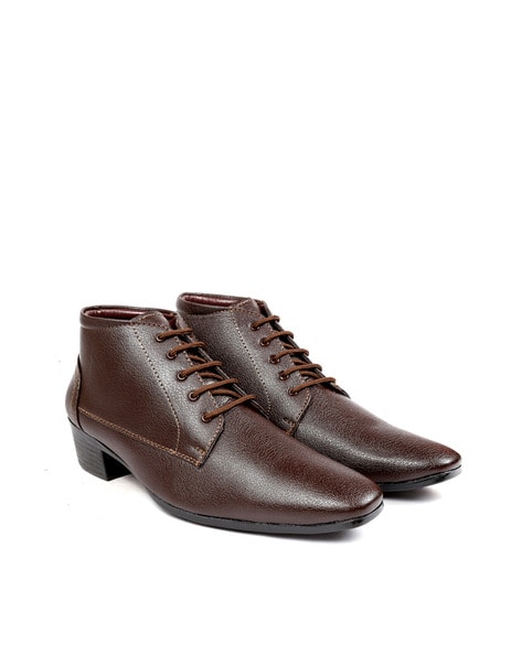 Buy Brown Boots for Men by RIFFWAY Online