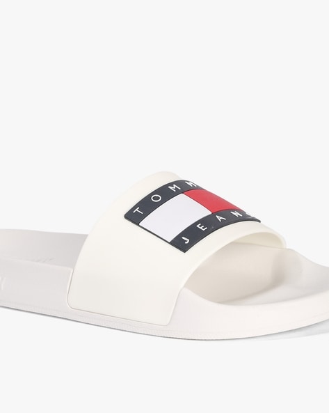 White tommy sliders new arrivals