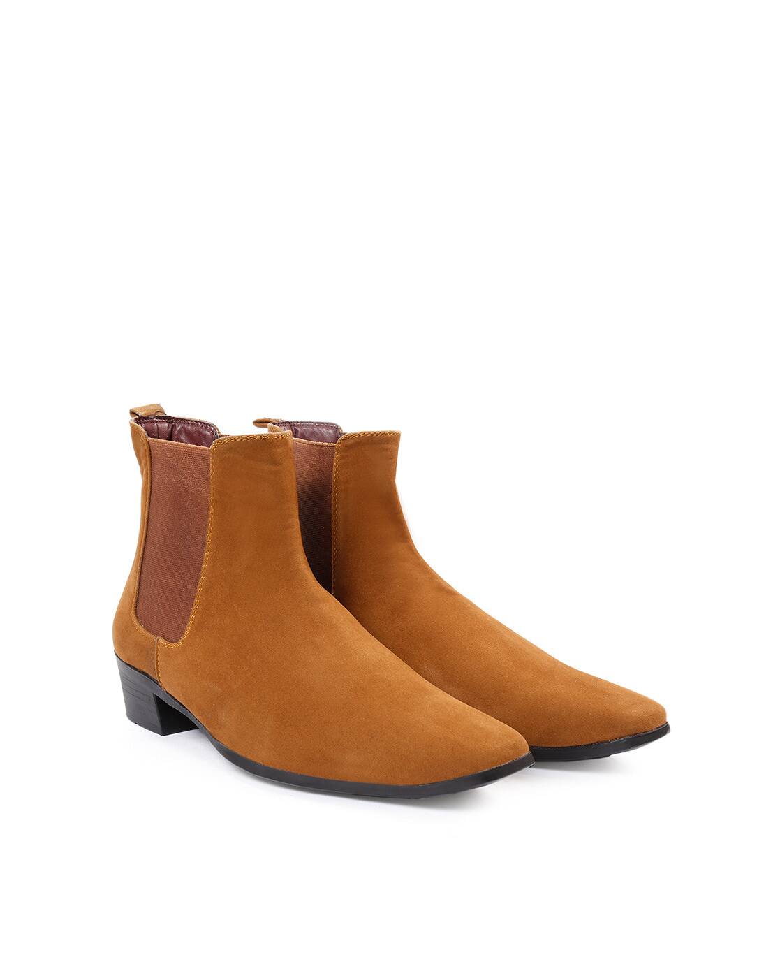 Buy Brown Boots for Men by RIFFWAY 