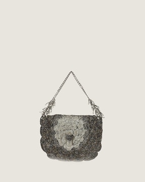 Doux Amour - Embroidered Mini Trunk Clutch