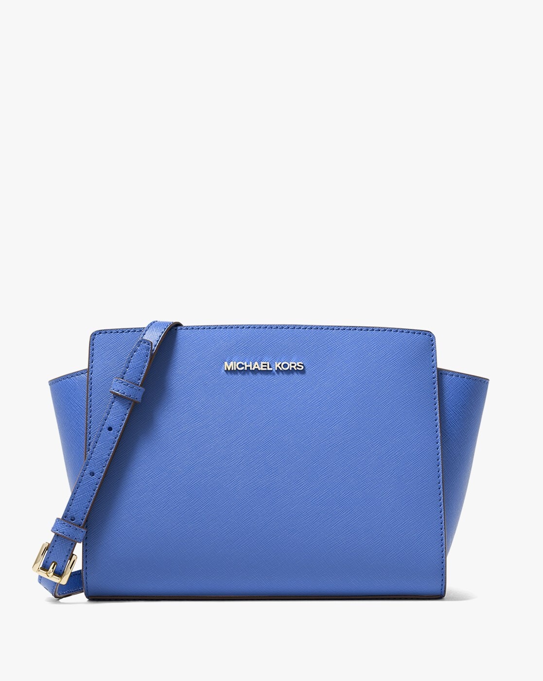 Buy Michael Kors Selma Messenger Bag | Blue Color Women | AJIO LUXE