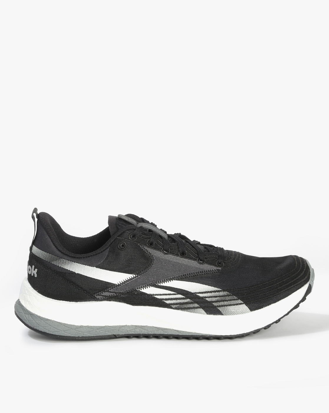 Slapper af stamtavle nøje Buy Reebok Floatride Energy 4 Lace-Up Running Shoes | Black Color Men |  AJIO LUXE