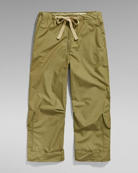 Bomotoo Plain Cargo Pants for Women Casual Drawstring Waist Lounge Capris  Joggers - Walmart.com