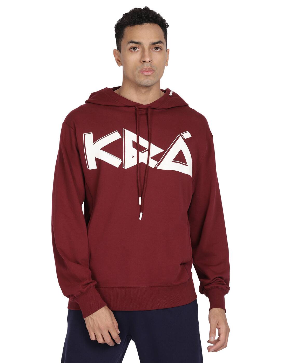 Buy Maroon Sweatshirt u0026 Hoodies for Men by KRA Online | Ajio.com