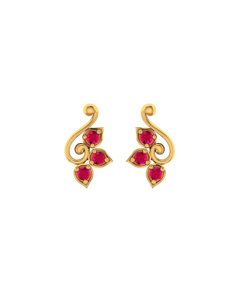 Freshwater Pearl, Multi Color Quartz & Chalcedony Earrings, Net Design Hoop  Earrings, 39mm Gold Plated Handmade Dangling Stone Hoop Earrings - Etsy