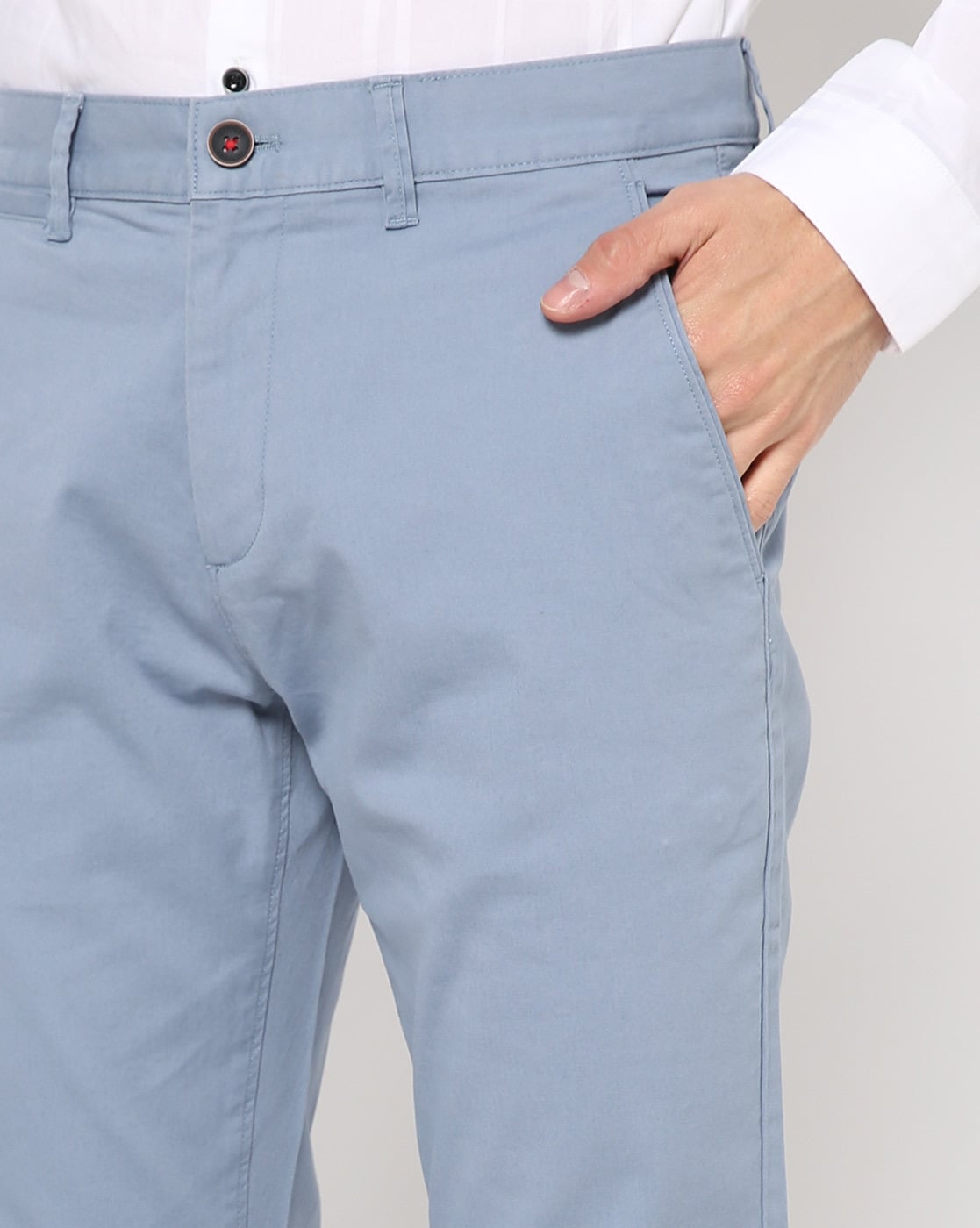 Tapered Fit Chino with Insert Pockets
