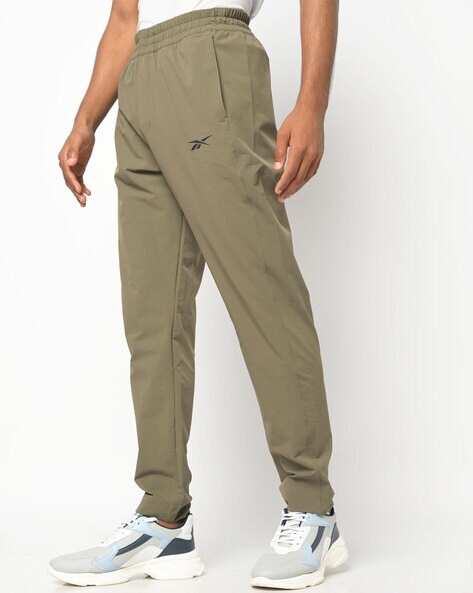 Slim Fit Track Pants with Side Pockets