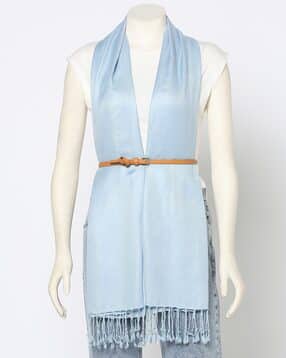 fig Stole with Tassels-picture-21