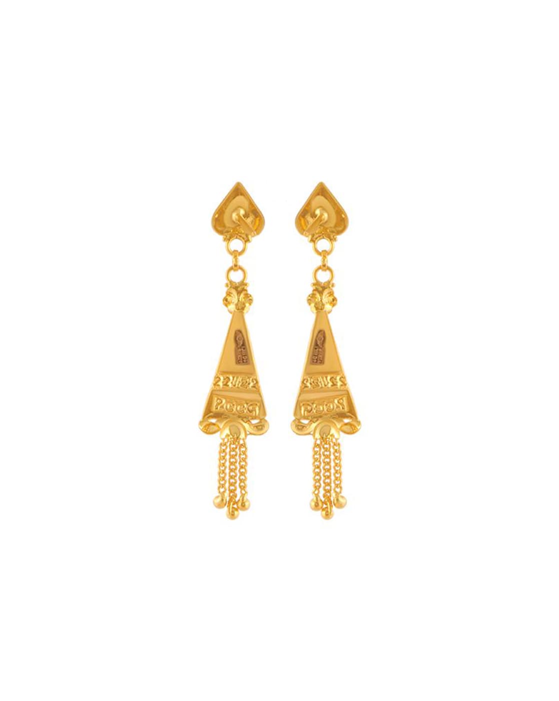 Buy NextBuye Gold Plated Traditional Kanbala Earrings Online