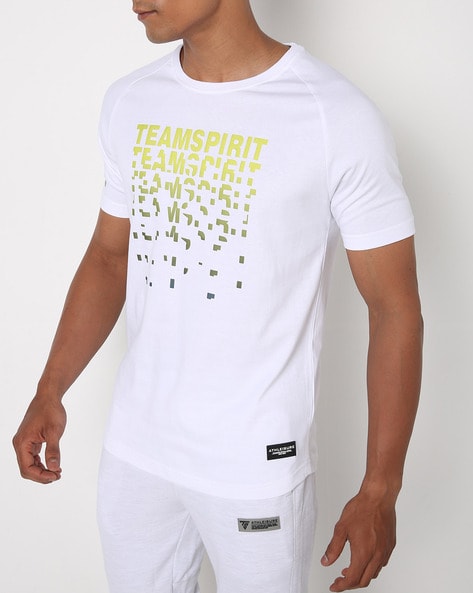 Buy White Tshirts for Men by Teamspirit Online