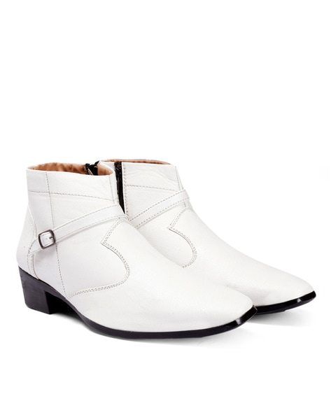 Mens buckle cheap chelsea boots