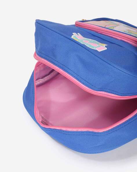 Pink and hotsell blue backpacks