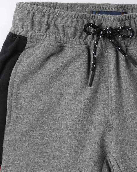Heathered Bermuda Shorts with Side Taping view 3