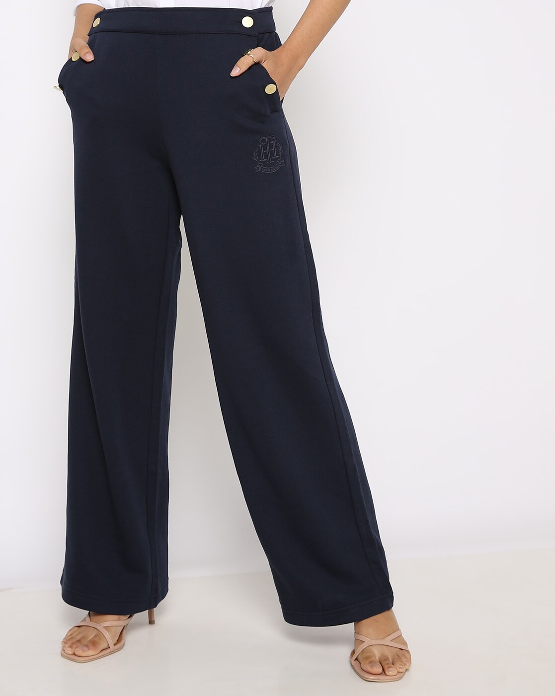 womens tommy hilfiger track pants