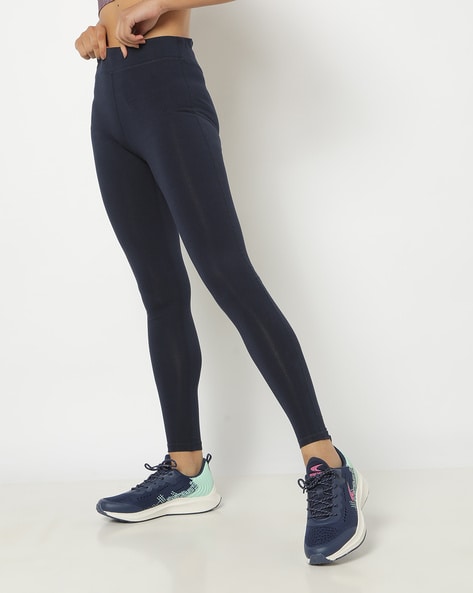 Slim Fit Leggings with Elasticated Waistband