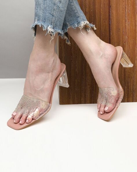 Stylish Transparent Heels For Women For An Ultimate Fashion Statement-thanhphatduhoc.com.vn