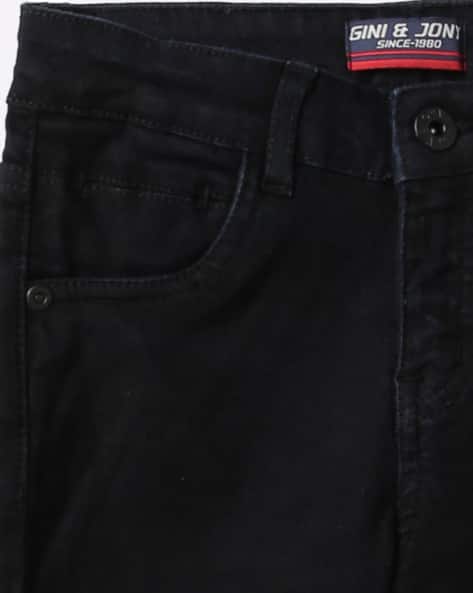 Buy Black Jeans for Boys by GINI \u0026 JONY 