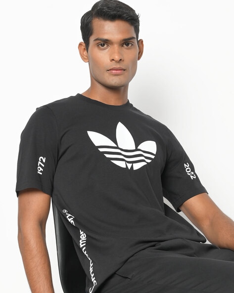 Buy Black Tshirts Men by Adidas Originals Online | Ajio.com