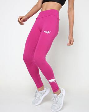 Buy Pink Leggings for Women by Puma 