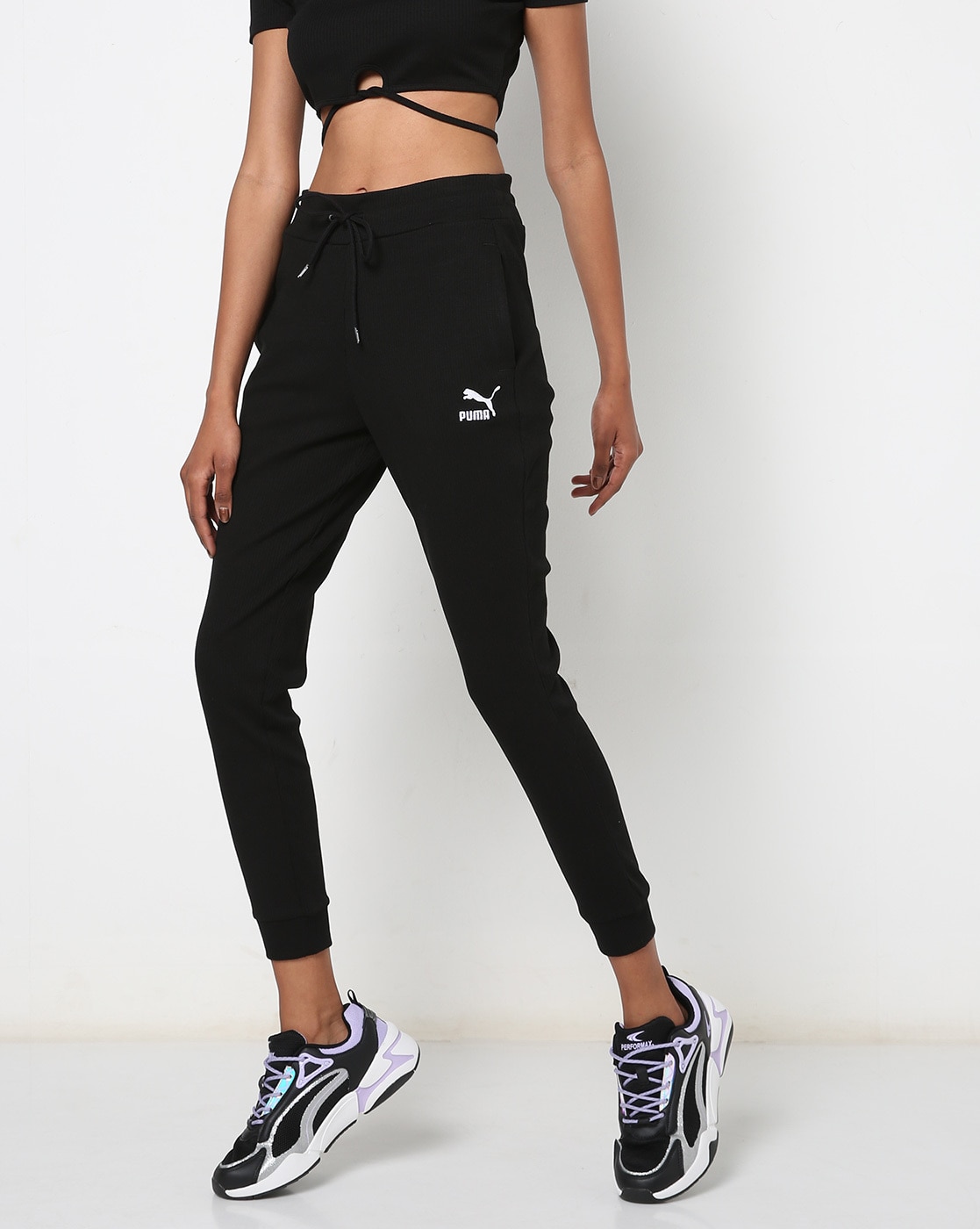 Women's Jogger/Track Pants with Drawstring - Biking Red – BONJOUR