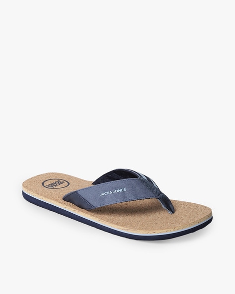 Buy Blue Flip Flop Slippers for Men by Jack Jones Online