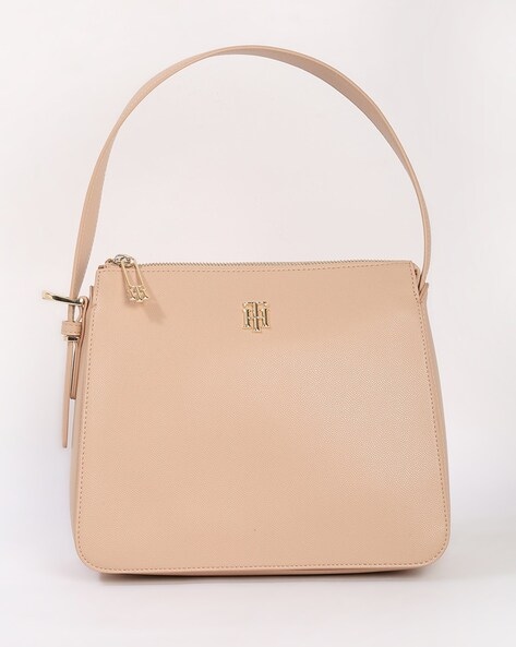 FENDIAuth Selleria Handbag Women's Leather Handbag Pink Beige