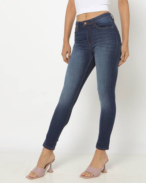 Buy Blue Jeans \u0026 Jeggings for Women by PROJECT EVE Online | Ajio.com