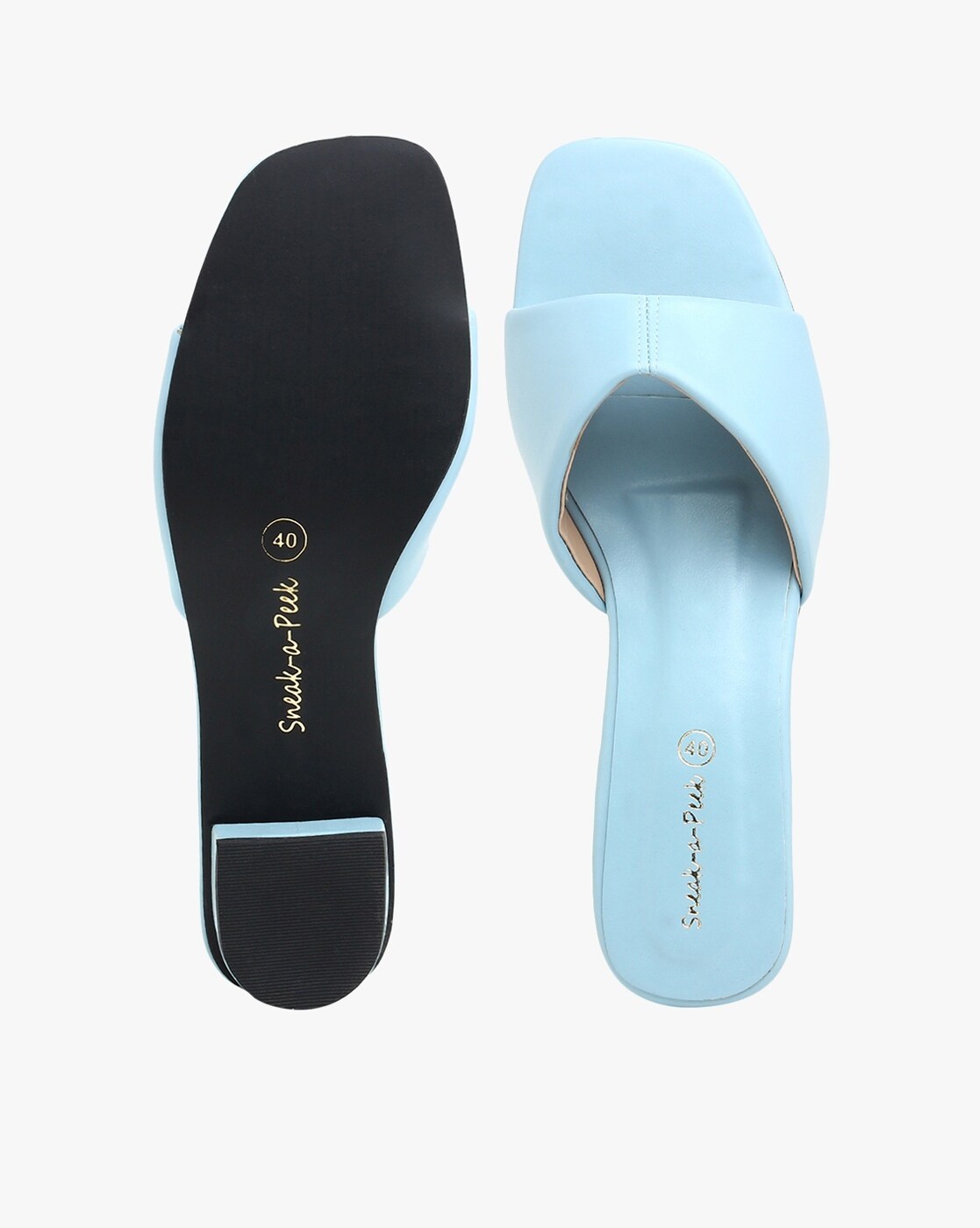 Pale blue best sale flip flops