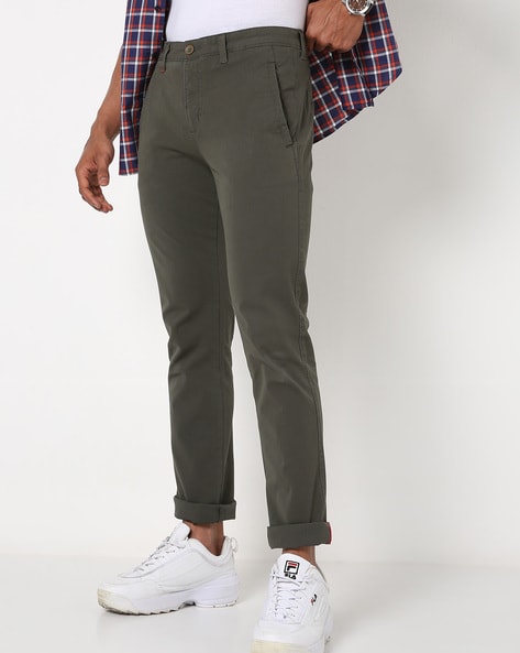 Buy John Players Men Brown Solid Slim fit Regular trousers Online at Low  Prices in India - Paytmmall.com