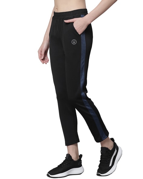 Buy Black Track Pants for Women by Chkokko Online
